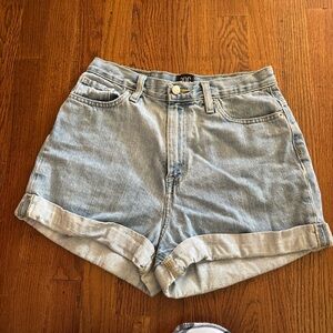 BDG Light Blue Jean Shorts